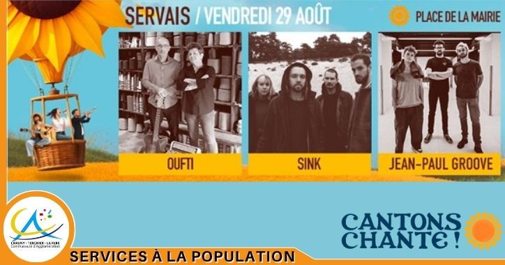 Cantons Chante à Servais : rendez-vous le 29 août !
