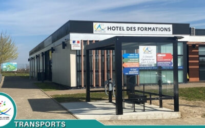 Un nouvel abri vélo avec recharge à l’Hôtel des formations