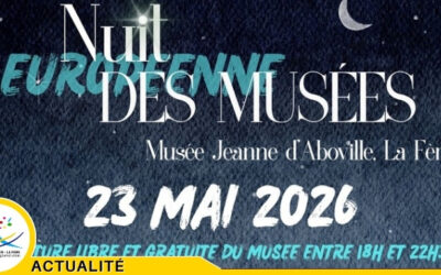 Nuit européenne des musées : entrée gratuite au musée Jeanne d’Aboville de La Fère