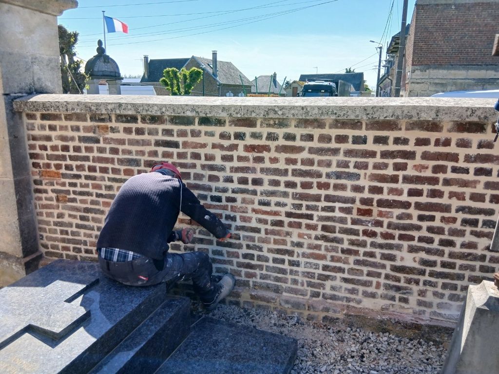 Chantier d’insertion cimetière Marest-Dampcourt 03 - Communauté d'agglomération Chauny Tergnier La Fère